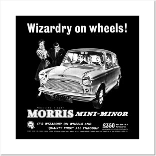 MORRIS MINOR - advert Posters and Art